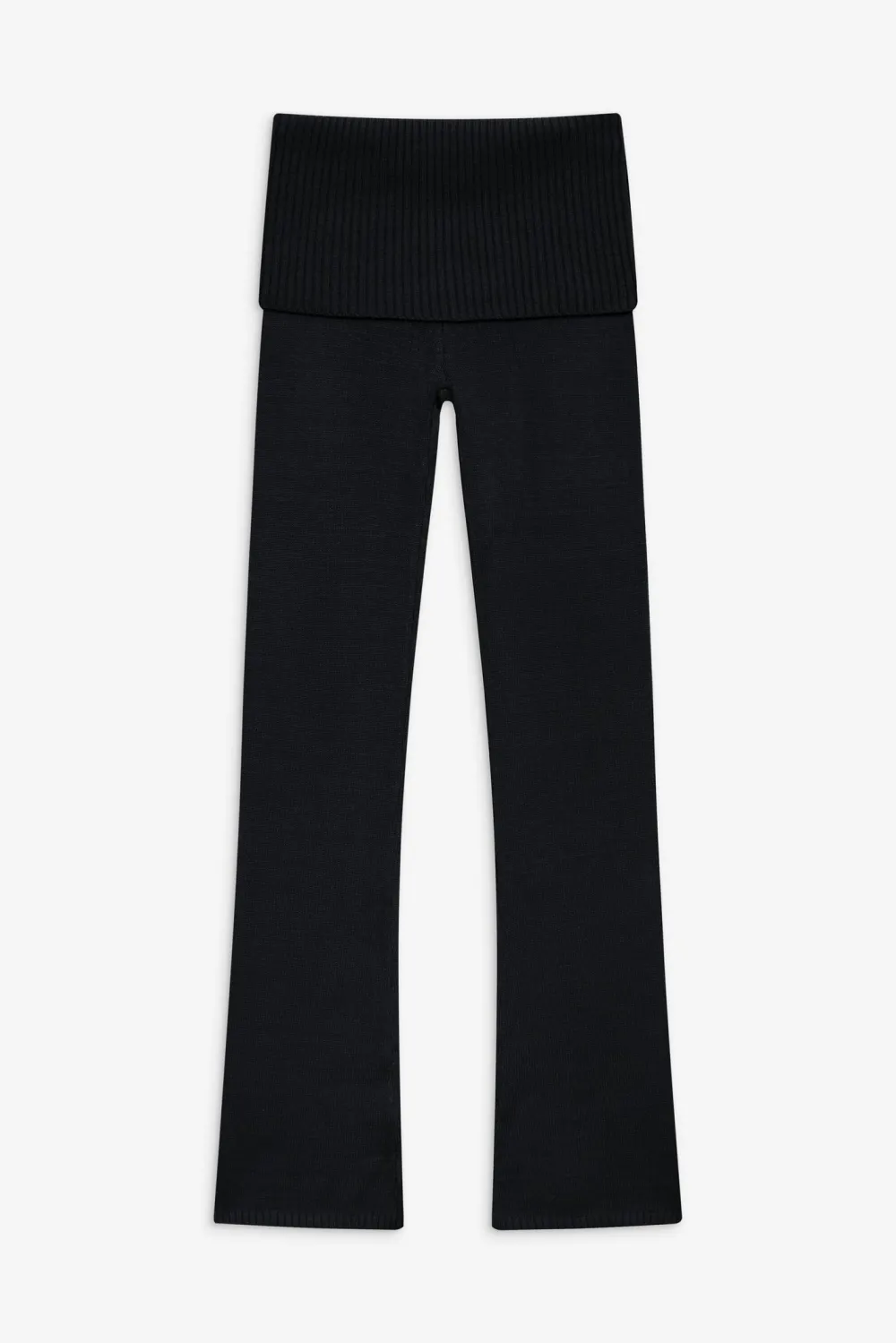 Bottoms|Matching Sets^Frankies Bikinis Aimee Knit Pants Black
