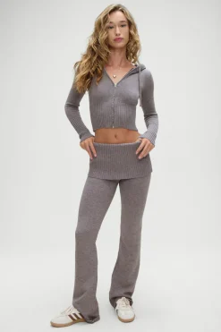 Bottoms|Matching Sets^Frankies Bikinis Aimee Knit Pants Rain Cloud