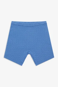 Bottoms|Cloud Knits^Frankies Bikinis Ariel Knit Shorts Blue Moon