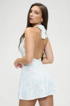 Dresses^Frankies Bikinis Audrey Floral Satin Mini Dress French Riviera