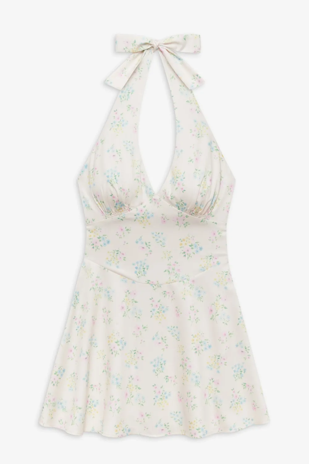 Dresses^Frankies Bikinis Audrey Floral Satin Mini Dress French Riviera