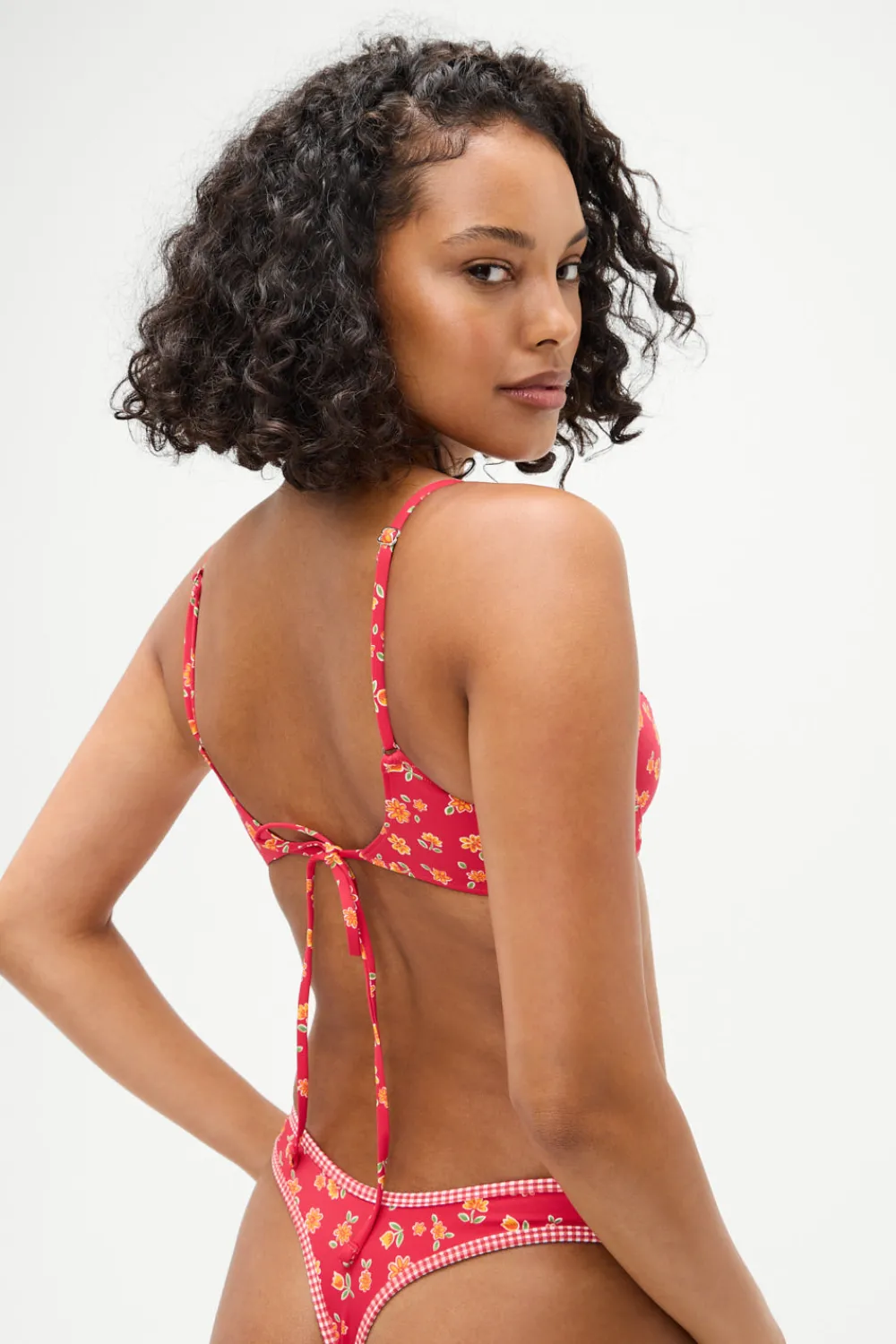Tops|Bikinis^Frankies Bikinis Autumn Floral Underwire Bikini Top Summer Flower