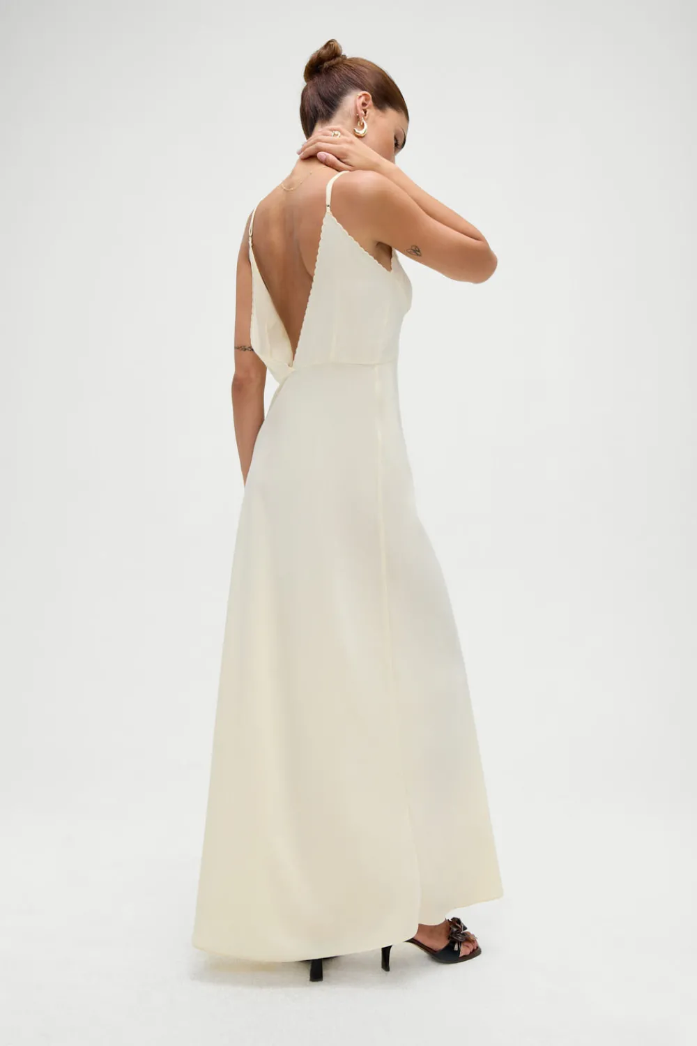 Dresses^Frankies Bikinis Beauty Maxi Dress Macadamia