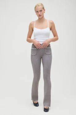 Bottoms|Cloud Knits^Frankies Bikinis Camden Knit Pants Rain Cloud