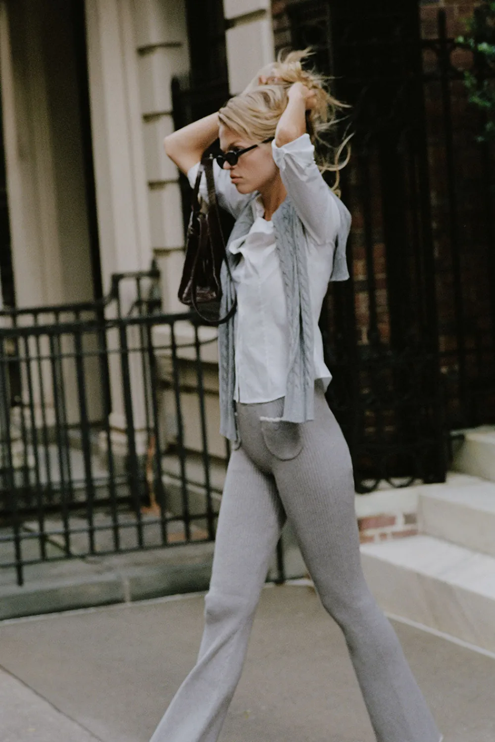 Bottoms|Cloud Knits^Frankies Bikinis Camden Knit Pants Rain Cloud