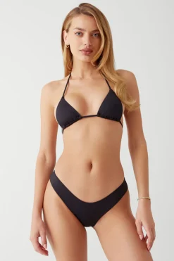 Bottoms|Bikinis^Frankies Bikinis Catalina Full Coverage Bikini Bottom Black