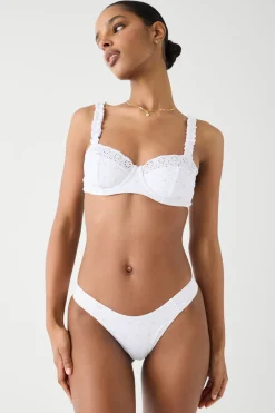 Tops|Bikinis^Frankies Bikinis Chapel Underwire Eyelet Bikini Top Angel