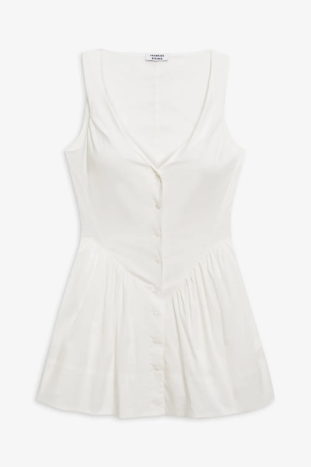 Dresses^Frankies Bikinis Charlotte Corset Mini Dress White