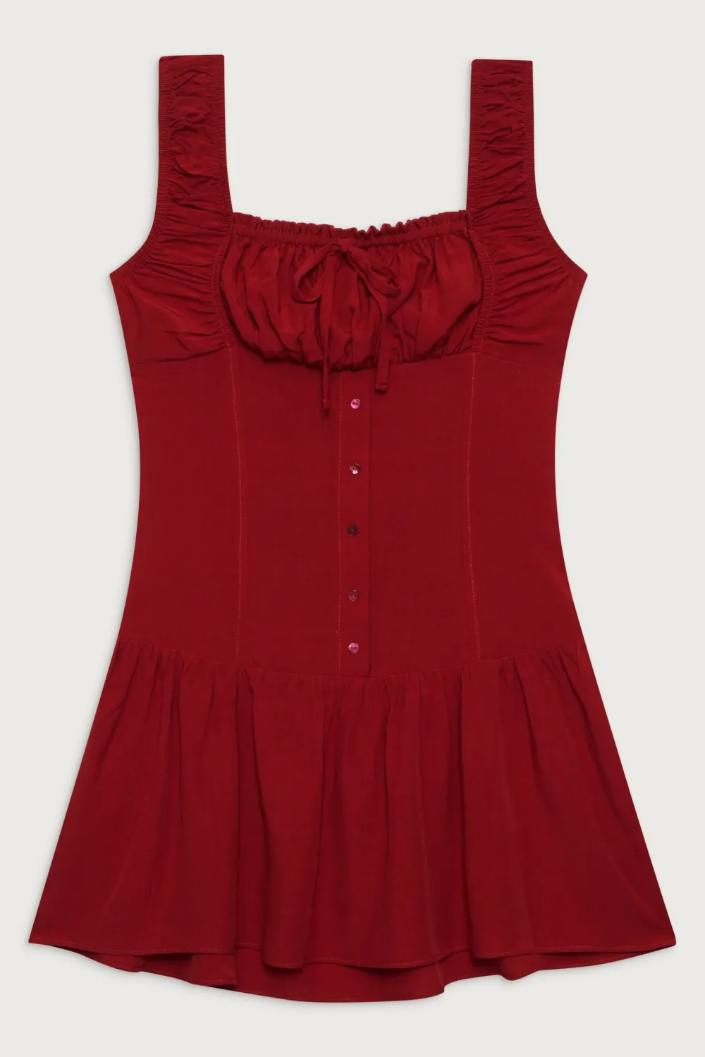 Dresses^Frankies Bikinis Christa Ruffle Mini Dress Romance