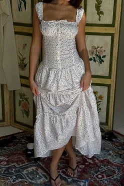 Dresses^Frankies Bikinis Christabelle Floral Ruffle Maxi Dress Tea Party