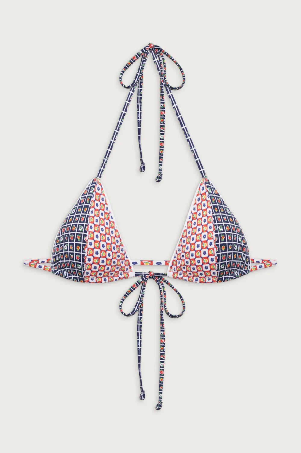 Tops|Bikinis^Frankies Bikinis Coastal Micro Triangle Bikini Top Farmhouse Florals