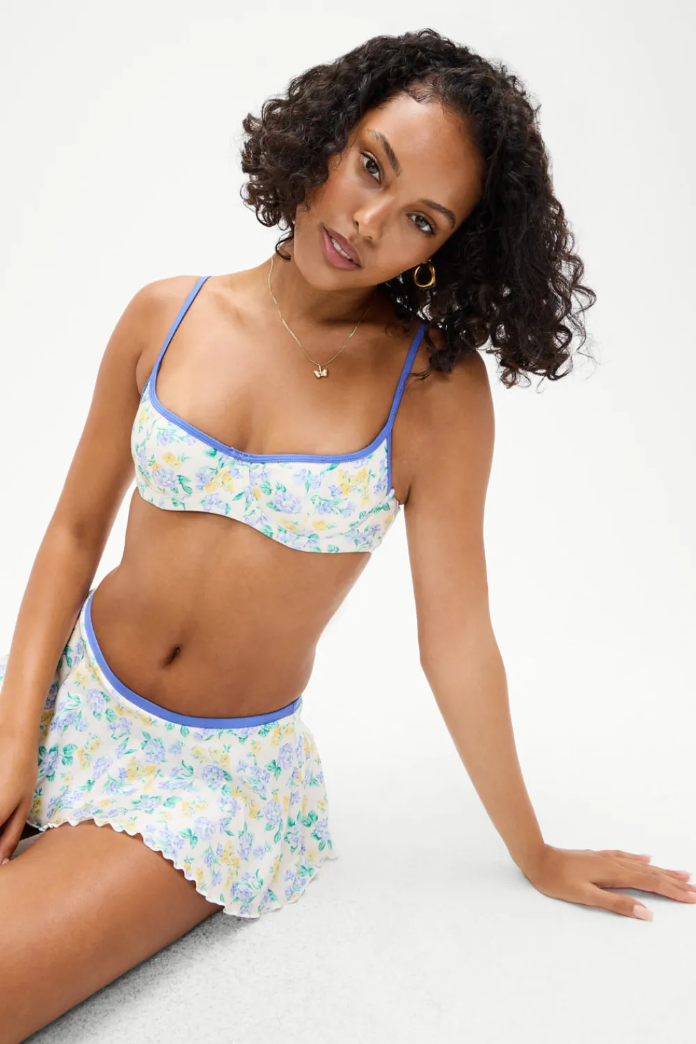 Bikinis|Tops^Frankies Bikinis Cola Shine Underwire Bikini Top Coastal Floral