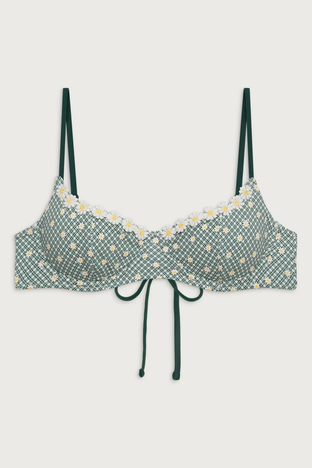Tops|Bikinis^Frankies Bikinis Cola Underwire Gingham Bikini Top Orchard Picnic