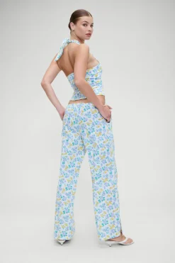 Bottoms|Matching Sets^Frankies Bikinis Daisy Low Rise Pant Coastal Floral