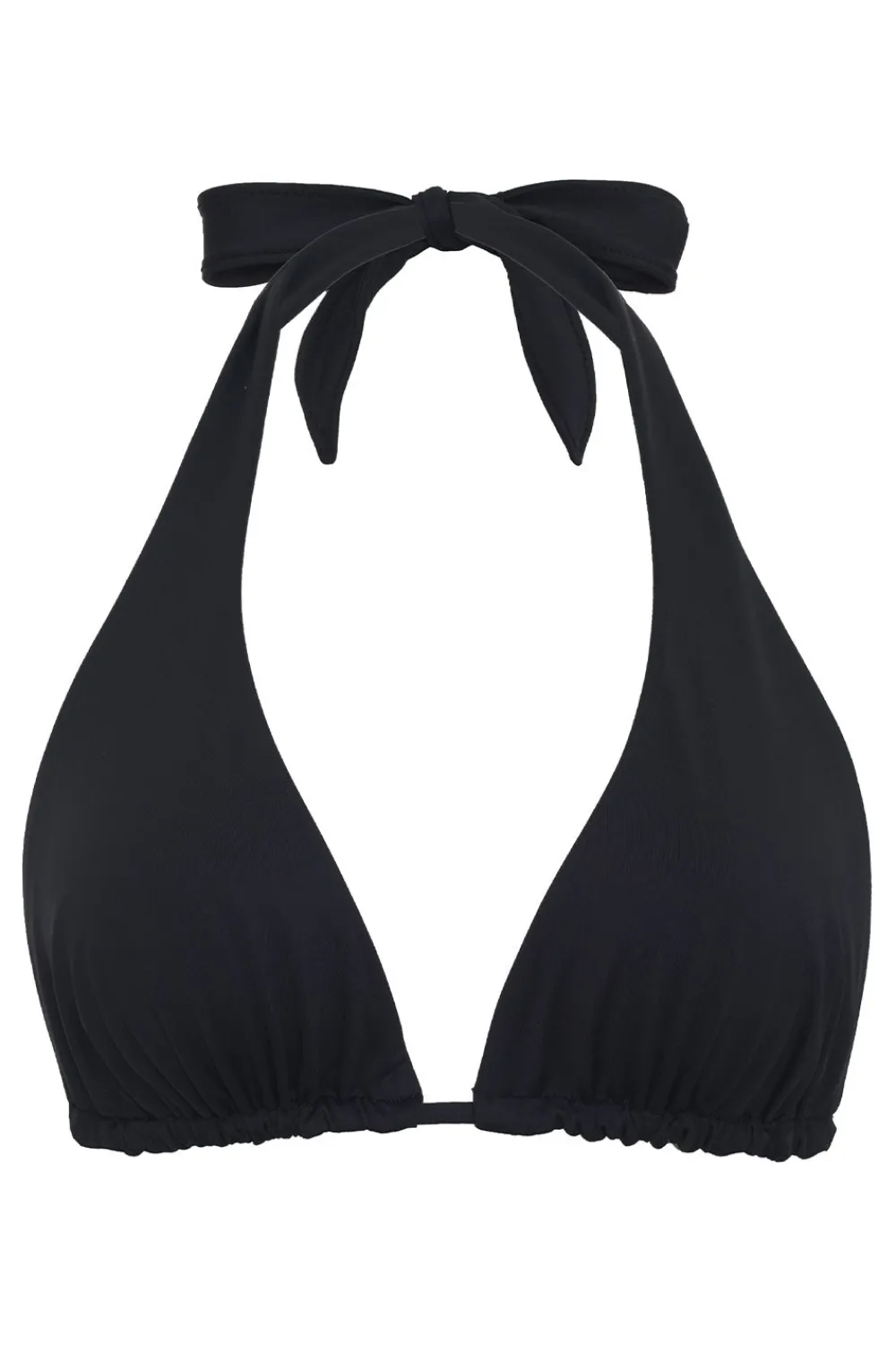 Tops|Bikinis^Frankies Bikinis Diana Halter Bikini Top Black