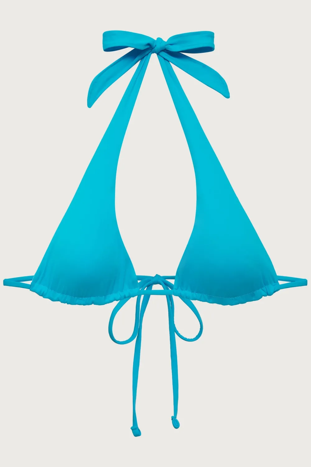 Tops|Bikinis^Frankies Bikinis Diana Halter Bikini Top Morning Blue