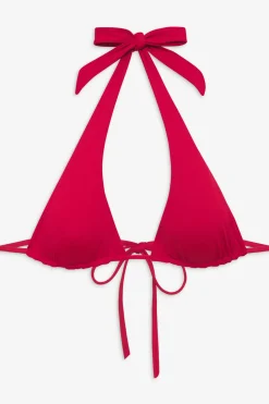 Tops|Bikinis^Frankies Bikinis Diana Halter Bikini Top True Red