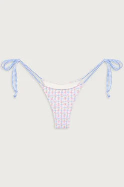 Bottoms|Bikinis^Frankies Bikinis Divine Plaid Skimpy Bikini Bottom Rose Picnic
