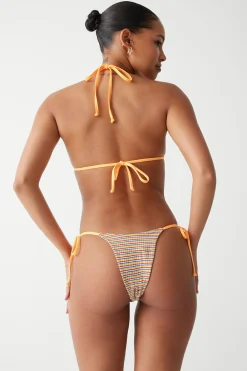 Bottoms|Bikinis^Frankies Bikinis Divine Striped Skimpy Bikini Bottom Hawaiian Sky