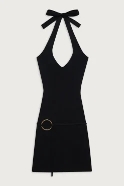 Dresses^Frankies Bikinis Dolly Knit Mini Dress Black