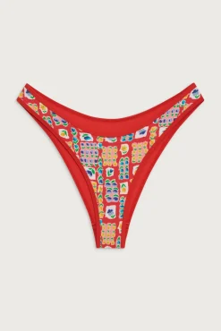 Bottoms|Bikinis^Frankies Bikinis Dove Classic Bikini Bottom Field of Dreams