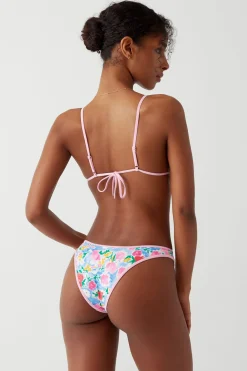 Bottoms|Bikinis^Frankies Bikinis Dove Classic Bikini Bottom Painted Petals