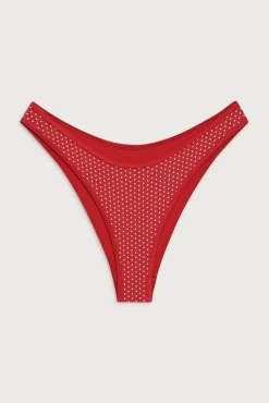 Bottoms|Bikinis^Frankies Bikinis Dove Classic Bikini Bottom Scarlet Dot