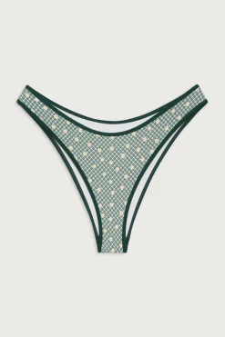 Bottoms|Bikinis^Frankies Bikinis Dove Classic Gingham Bikini Bottom Orchard Picnic