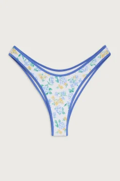 Bottoms|Bikinis^Frankies Bikinis Dove Shine Classic Bikini Bottom Coastal Floral
