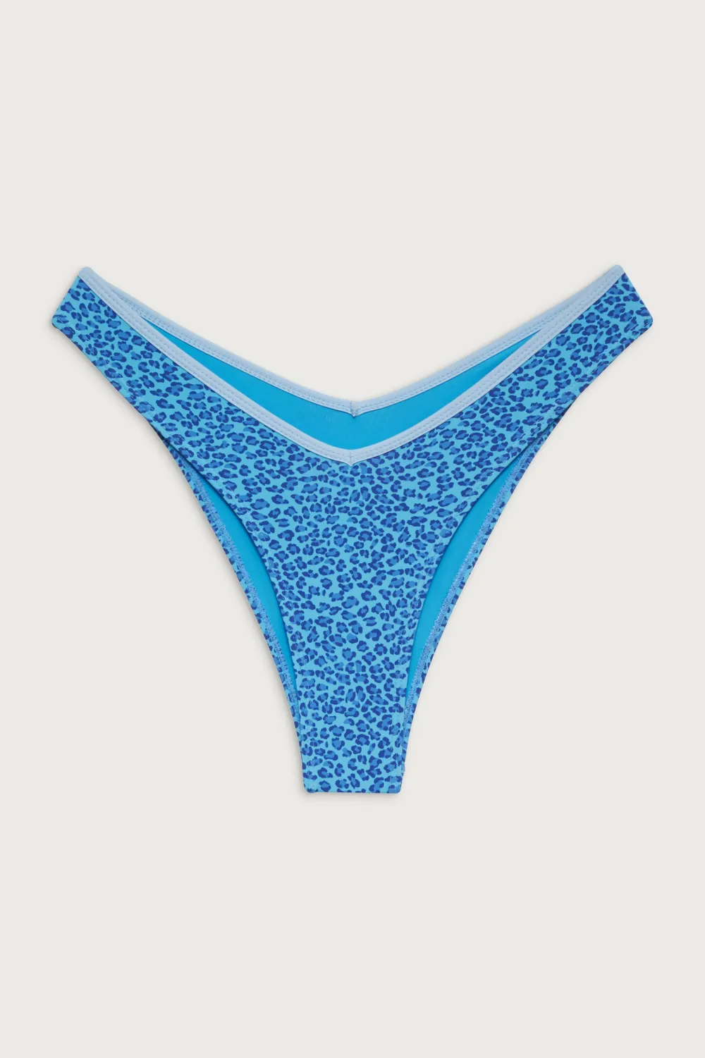 Bottoms|Bikinis^Frankies Bikinis Enzo Cheeky Bikini Bottom Cobalt Cheetah