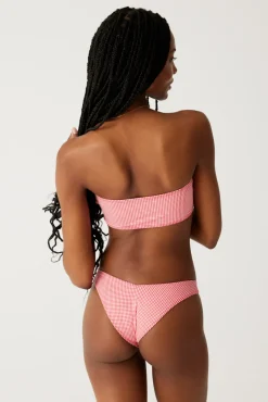 Bottoms|Bikinis^Frankies Bikinis Enzo Cheeky Bikini Bottom Ladybug Gingham