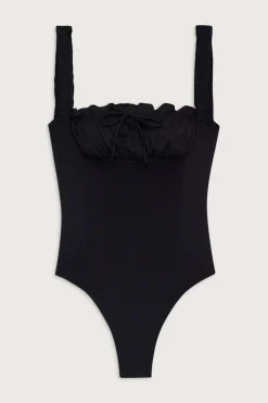 One Pieces^Frankies Bikinis Fawn One Piece Swimsuit Black