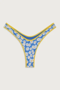 Bottoms|Bikinis^Frankies Bikinis Full Moon Micro Bikini Bottom Blue Daisy