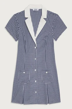 Dresses^Frankies Bikinis Garden Gingham Mini Dress Seaside Gingham