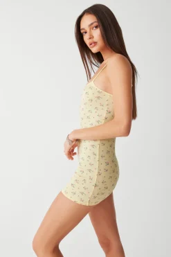 Dresses^Frankies Bikinis Gwen Floral Mini Dress Buttercup Bouquet