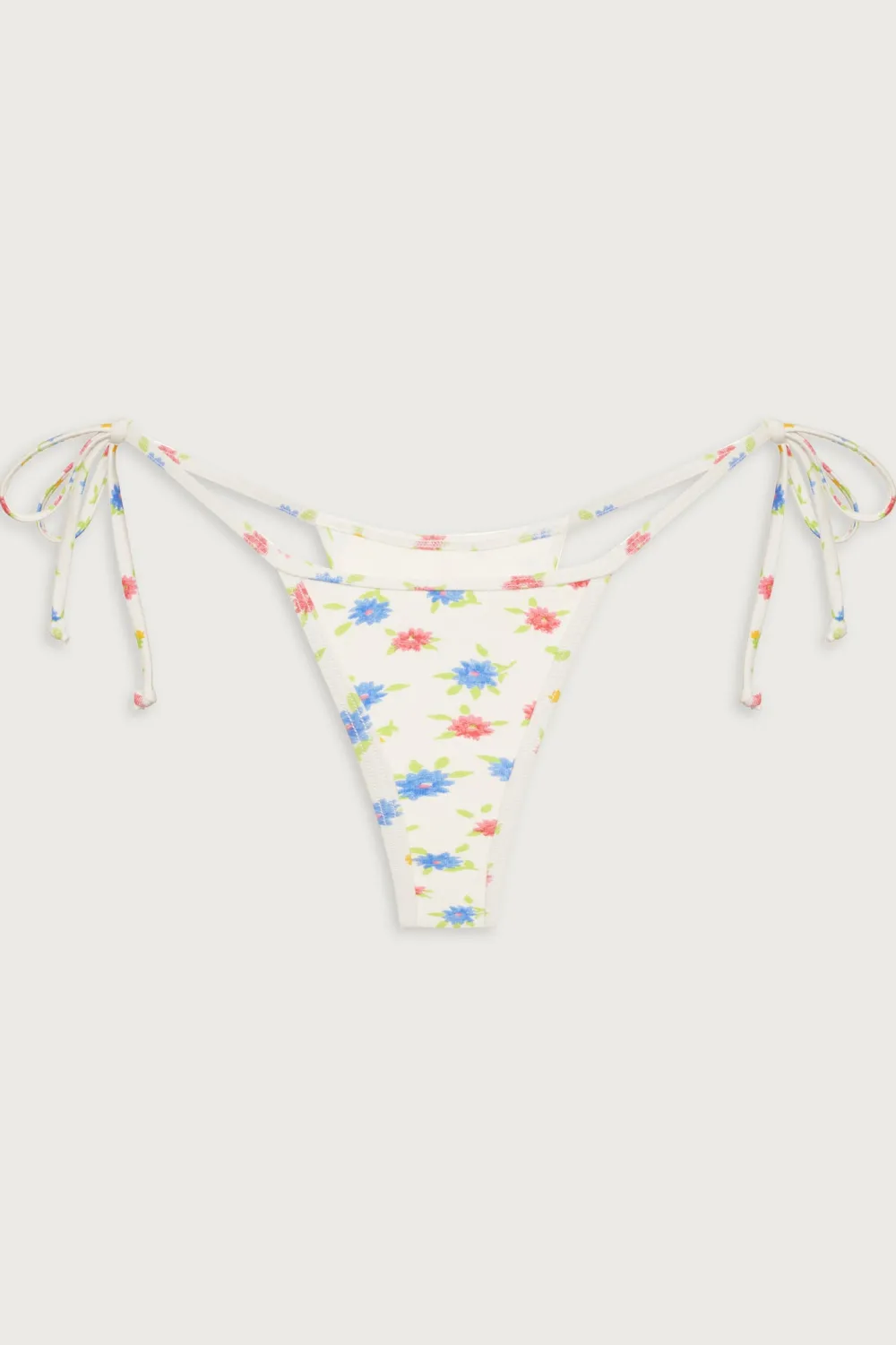 Bottoms|Bikinis^Frankies Bikinis Hazel Floral Skimpy Bikini Bottom Water Blossom