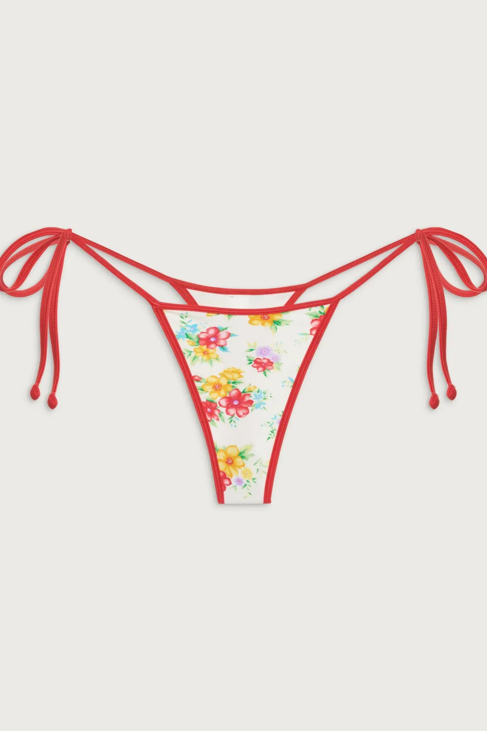 Bikinis|Bottoms^Frankies Bikinis Hazel Shine Skimpy Bikini Bottom Sweet Hibiscus