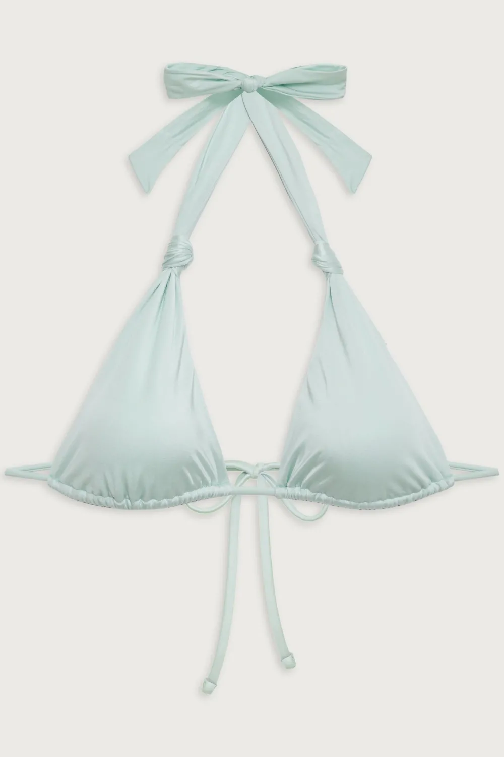 Tops|Bikinis^Frankies Bikinis Kealy Shine Halter Bikini Top Pistachio