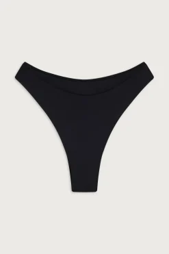 Bottoms|Bikinis^Frankies Bikinis Laura High Waist Cheeky Bikini Bottom Black