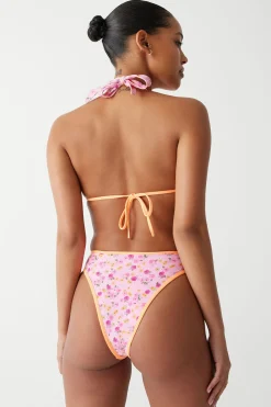 Bottoms|Bikinis^Frankies Bikinis Laura High Waist Cheeky Bikini Bottom Queen's Bath