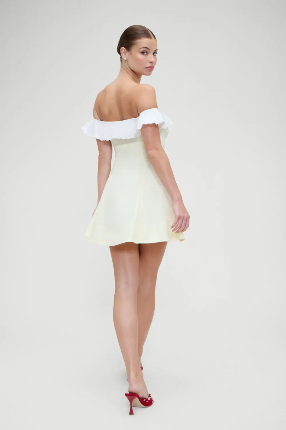 Dresses^Frankies Bikinis Lilah Striped Mini Dress Daisy Stripe