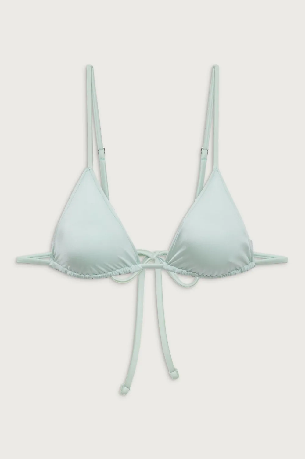Tops|Bikinis^Frankies Bikinis Lumia Shine Triangle Bikini Top Pistachio