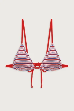 Tops|Bikinis^Frankies Bikinis Lumia Terry Triangle Bikini Top American Summer