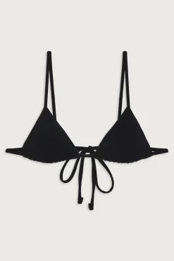 Tops|Bikinis^Frankies Bikinis Lumia Triangle Bikini Top Black