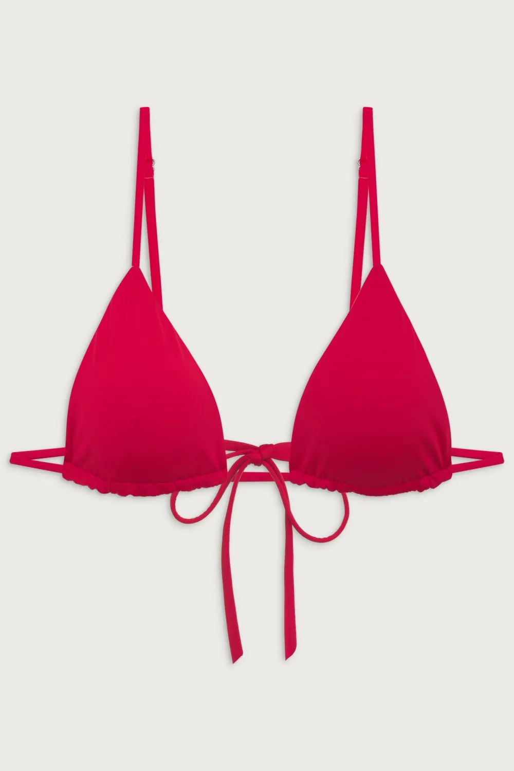 Tops|Bikinis^Frankies Bikinis Lumia Triangle Bikini Top True Red