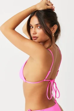 Tops|Bikinis^Frankies Bikinis Lumia Triangle Bikini Top Watermelon