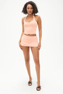 Tops|Matching Sets^Frankies Bikinis Marialla Cloud Knit Halter Top Sweet Tea