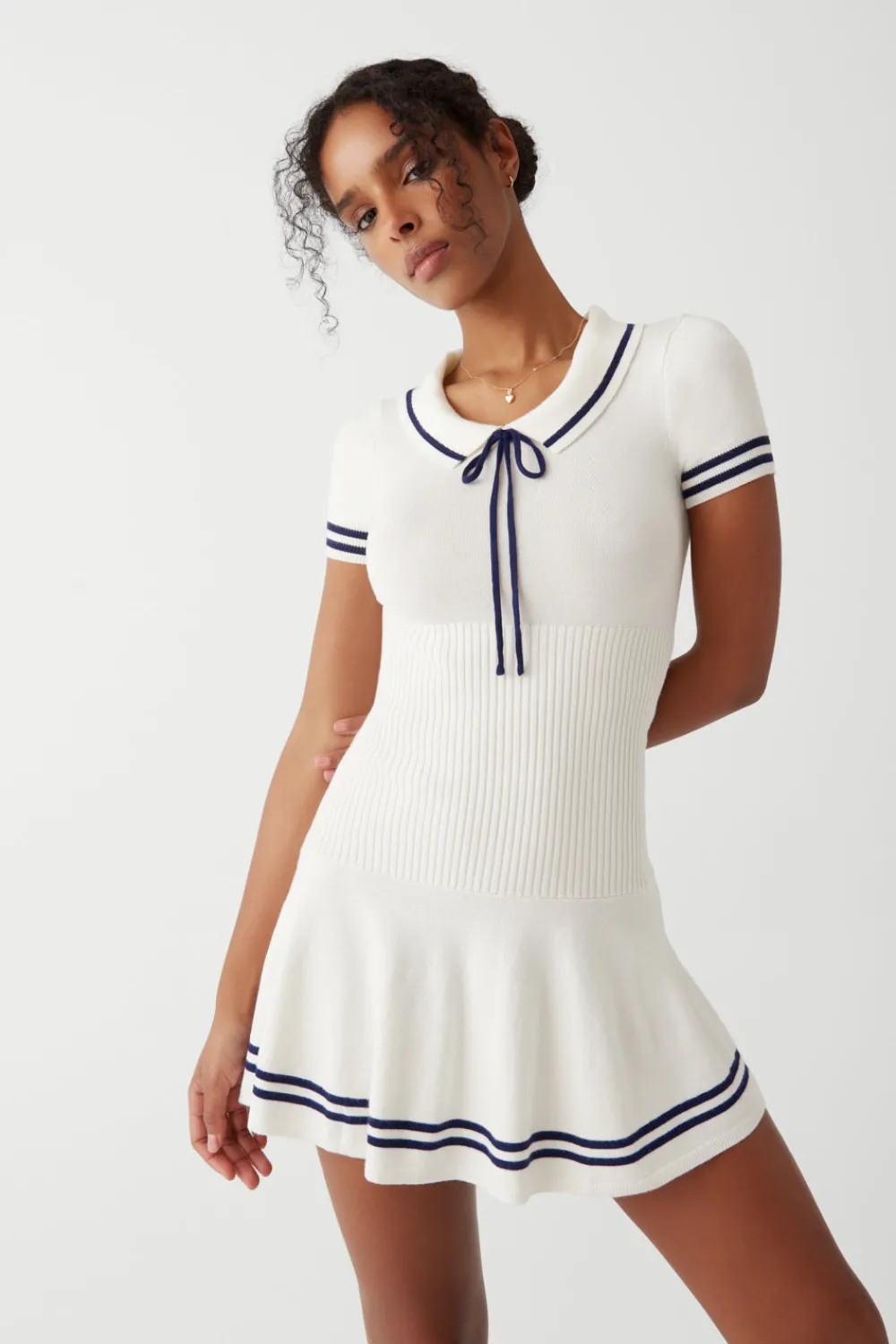 Dresses^Frankies Bikinis Max Knit Mini Dress Sugar