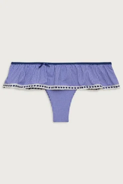 Bottoms|Bikinis^Frankies Bikinis Mercer Swim Skirt Sailor Gingham