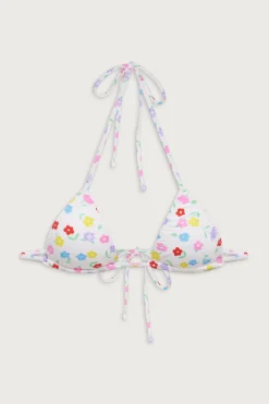 Tops|Bikinis^Frankies Bikinis Mikayla Micro Triangle Bikini Top Dune Daisy